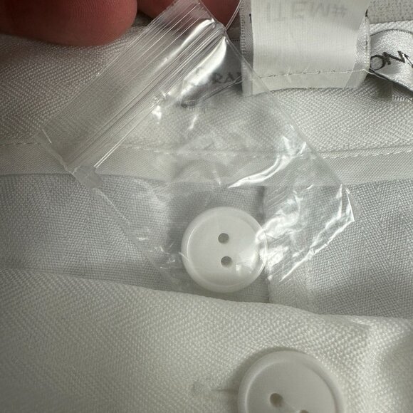 Drapers & Damons Womens White Polyester Pants Size 20W - Picture 5 of 6